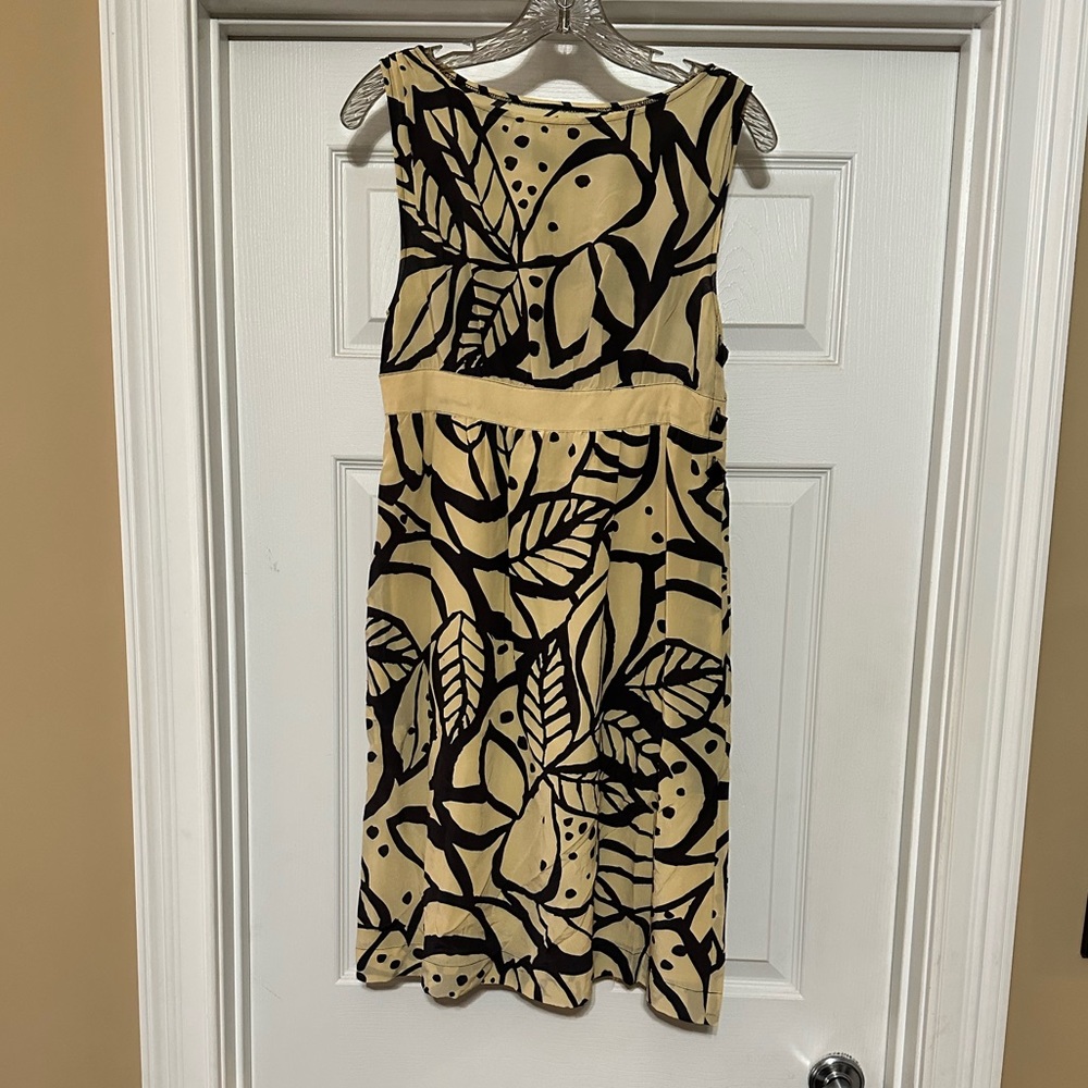 Tea and Honey boutique brand dress, size XS, cream and brown